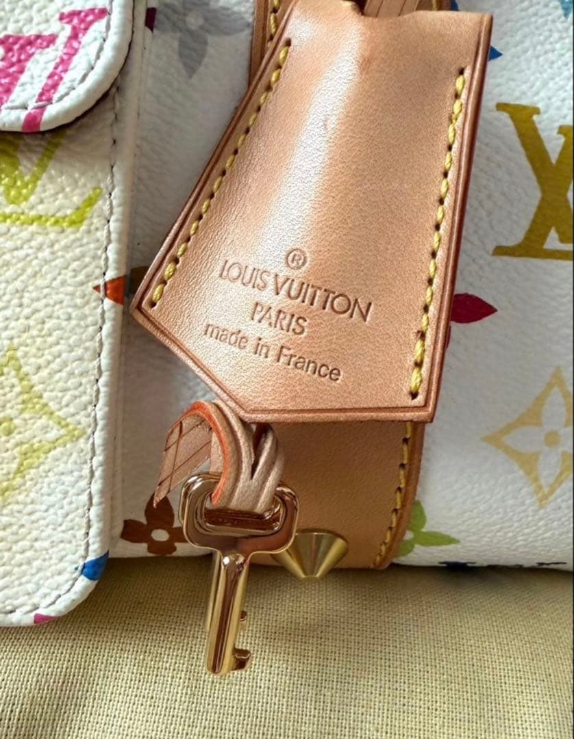 LOUIS VUITTON マルチカラー キーポル45ボストンバッグ