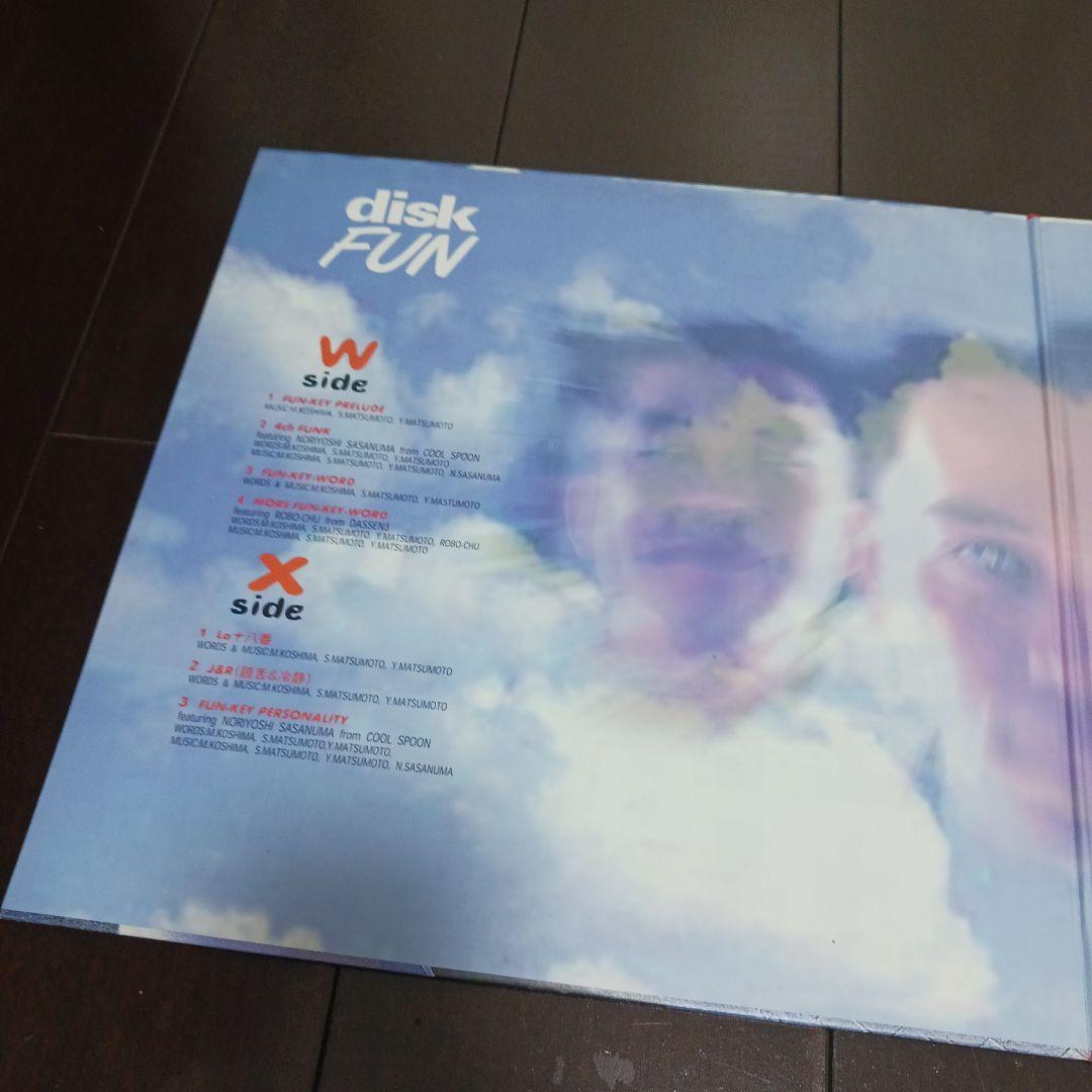 スチャダラパー fun-key LP　2枚組アナログ盤LPレコード