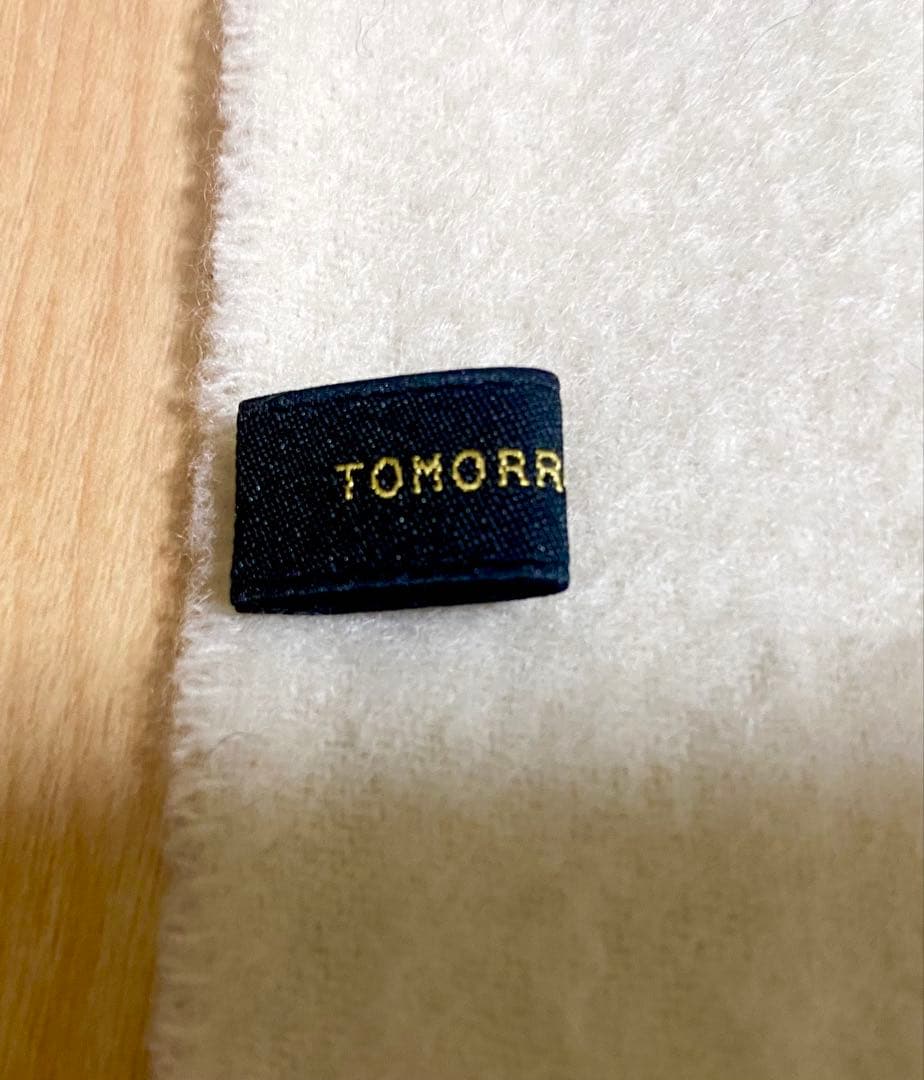 【カシミヤ100%】TOMORROWLANDトゥモローランド　ストール、マフラー