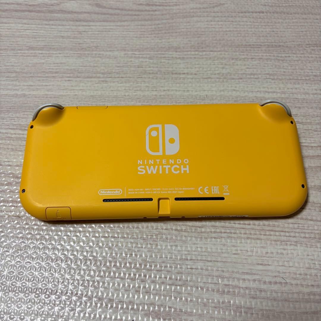 Nintendo Switch Lite イエロー 本体 充電器付 動作確認済み