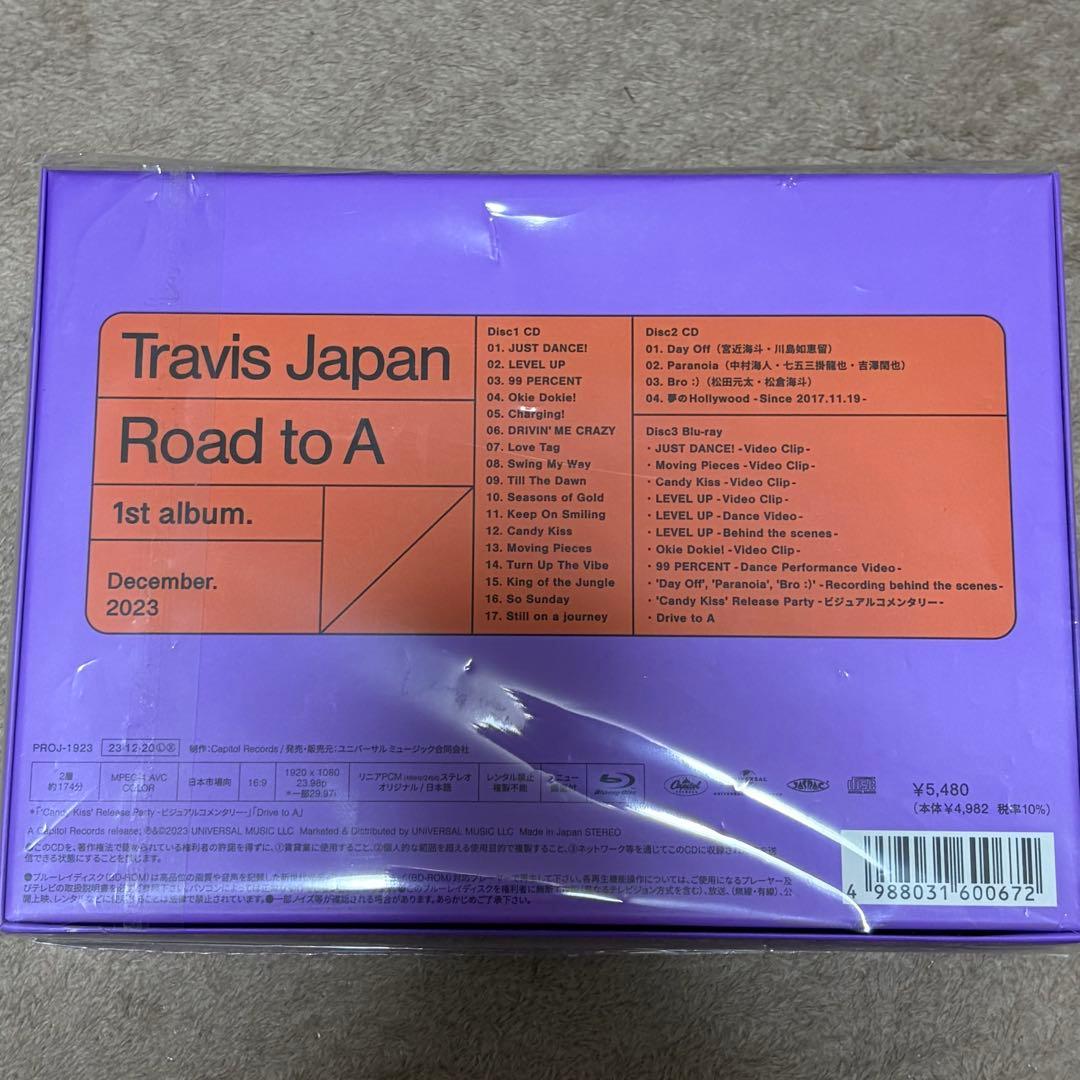 TravisJapan RoadtoA FC限定盤　ポーチなし