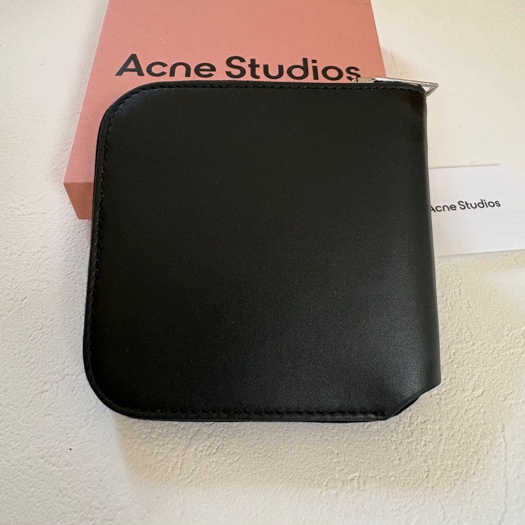ACNE STUDIOS ジッパーウォレット 2つ折り 財布 レザー