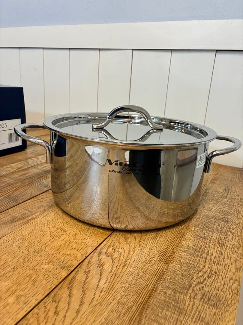 新品 ビタクラフト コロラド 両手ナベ 22cm No.2505