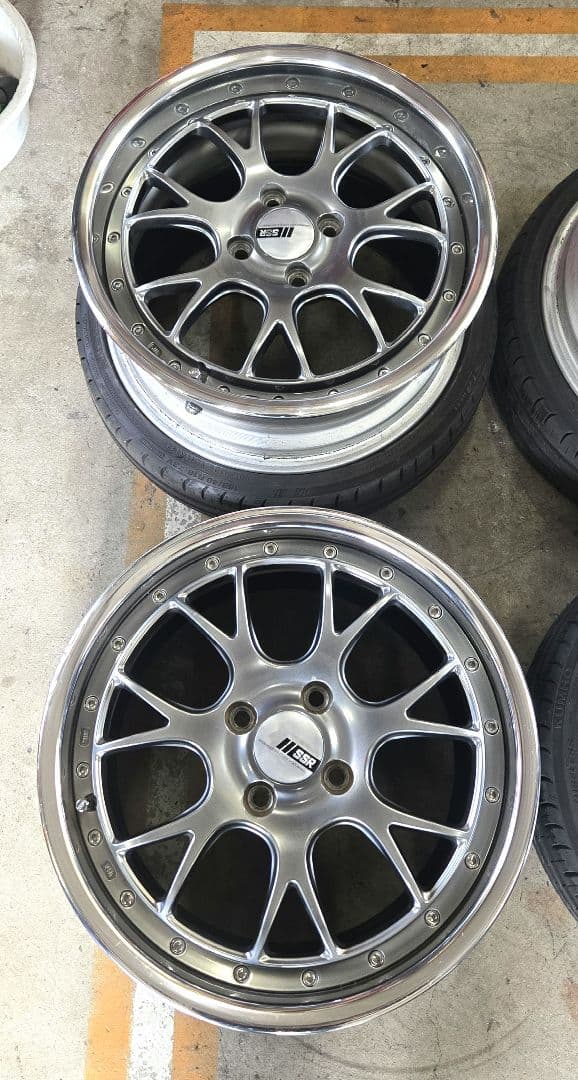 エコジーSSR　TANABE　MS3R　アルミホイル　ホイール　2本