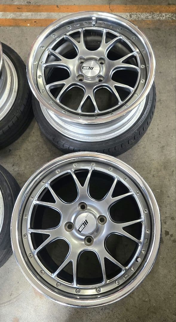 エコジーSSR　TANABE　MS3R　アルミホイル　ホイール　2本