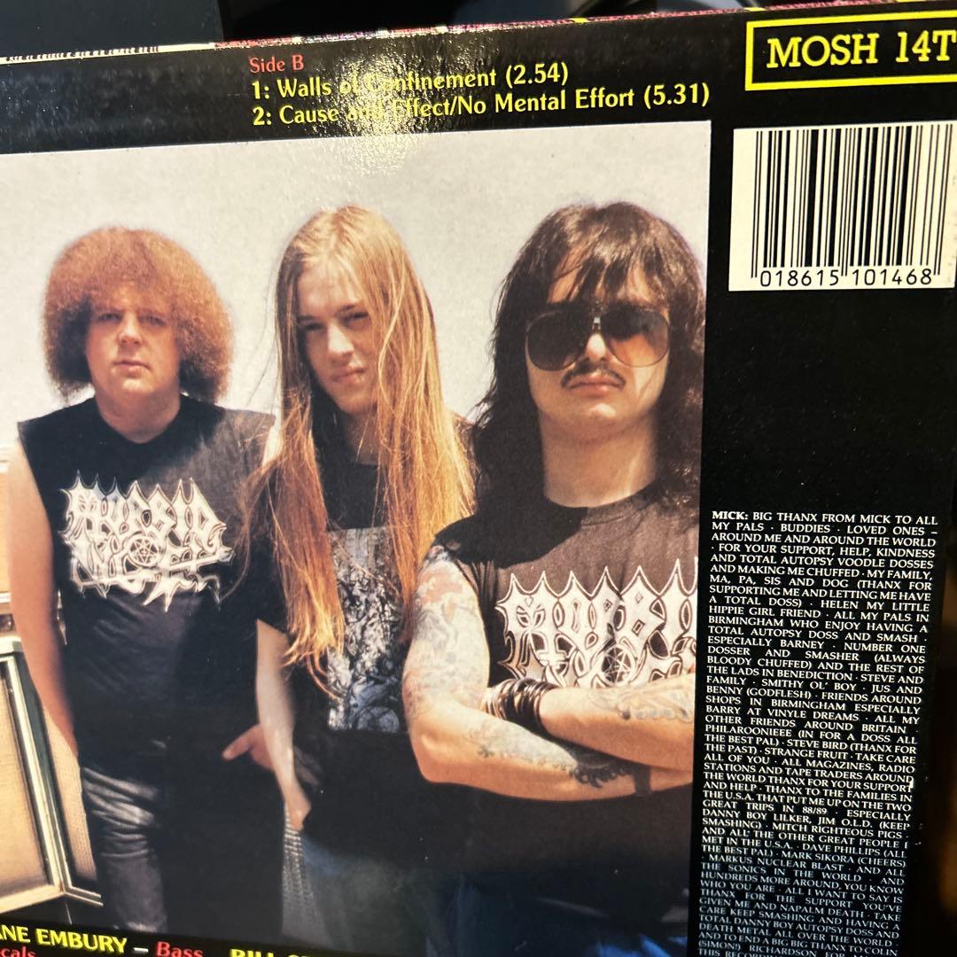 Napalm Death grindcore earache ナパームデス