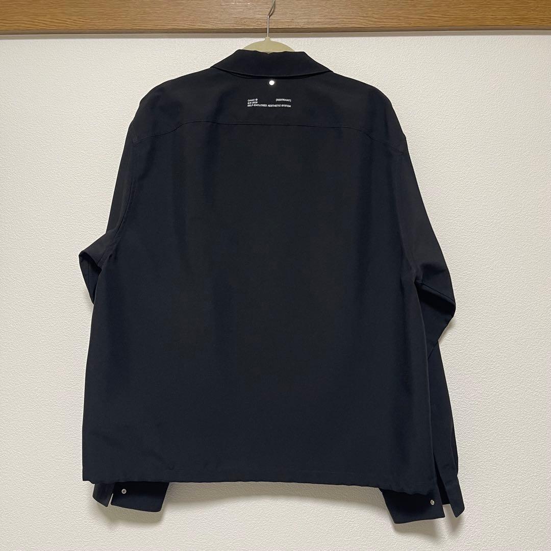 OAMC システムシャツ　黒　シャツジャケット　Mサイズ