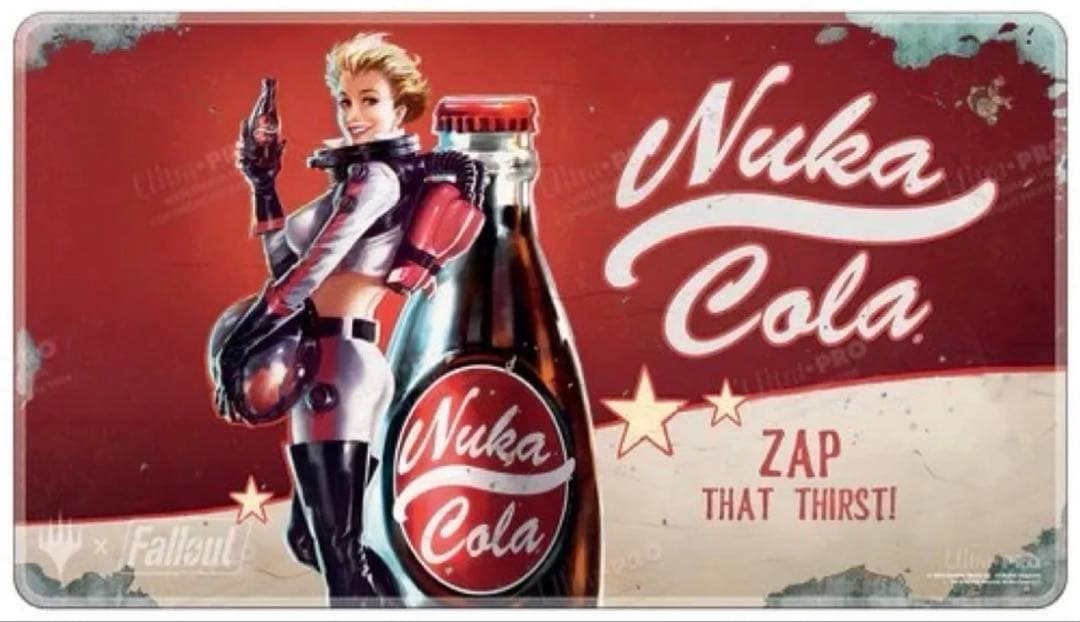 Ultra PRO Fallout ホロフォイルプレイマット ヌカコーラ