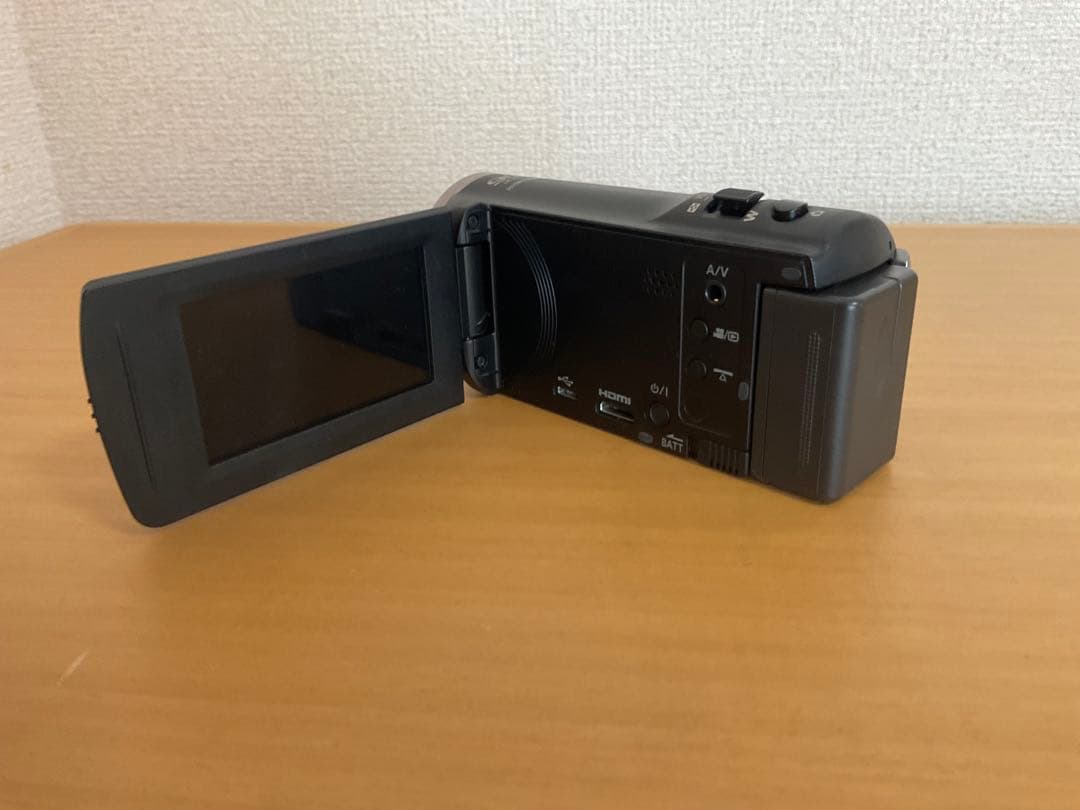 【美品】パナソニック ビデオカメラ HC-V360MS ホワイト ズーム90倍
