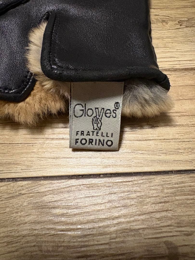 Gloves FRATELLI FORINOラビットファーレザーグローブ
