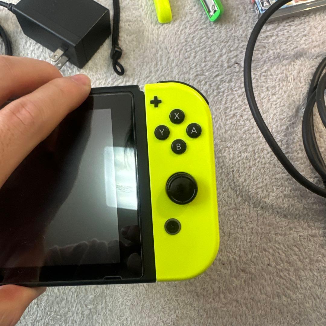 【ジャンク】ニンテンドースイッチ 本体 （左Joy-Con認識不良）