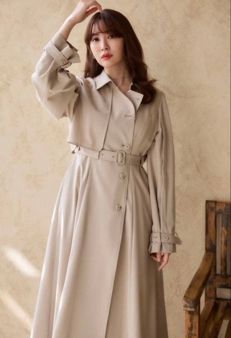 ジャケット・アウター Herlipto Classical Open Sleeve Coat