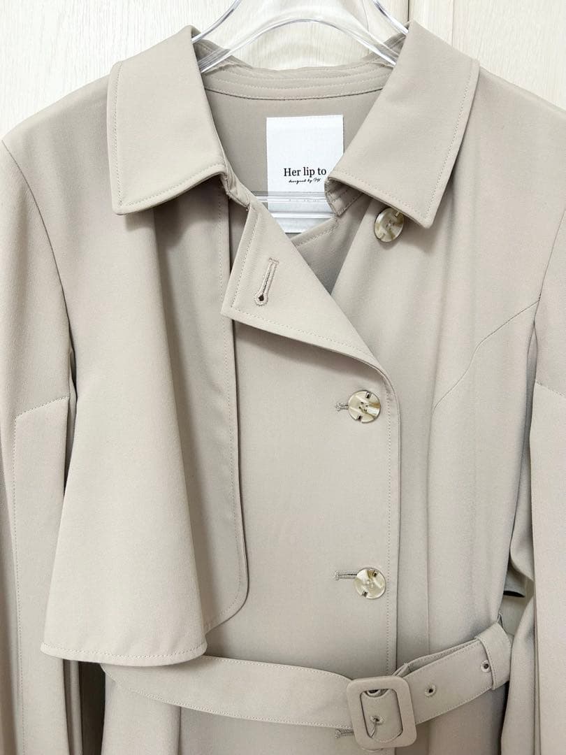 ジャケット・アウター Herlipto Classical Open Sleeve Coat