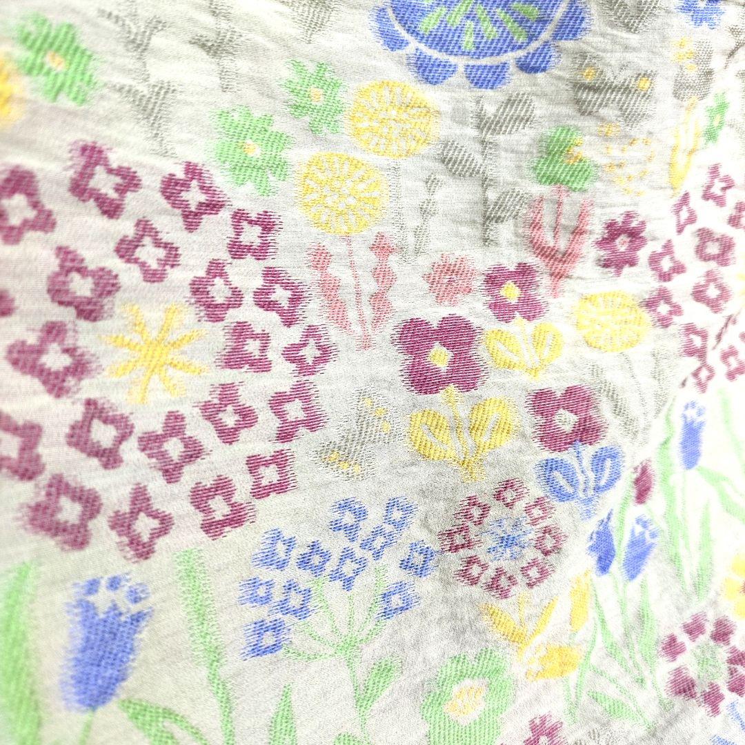 エムアンドキョウコ M.&KYOKO スプリングコート　刺繍　羽織　薄手