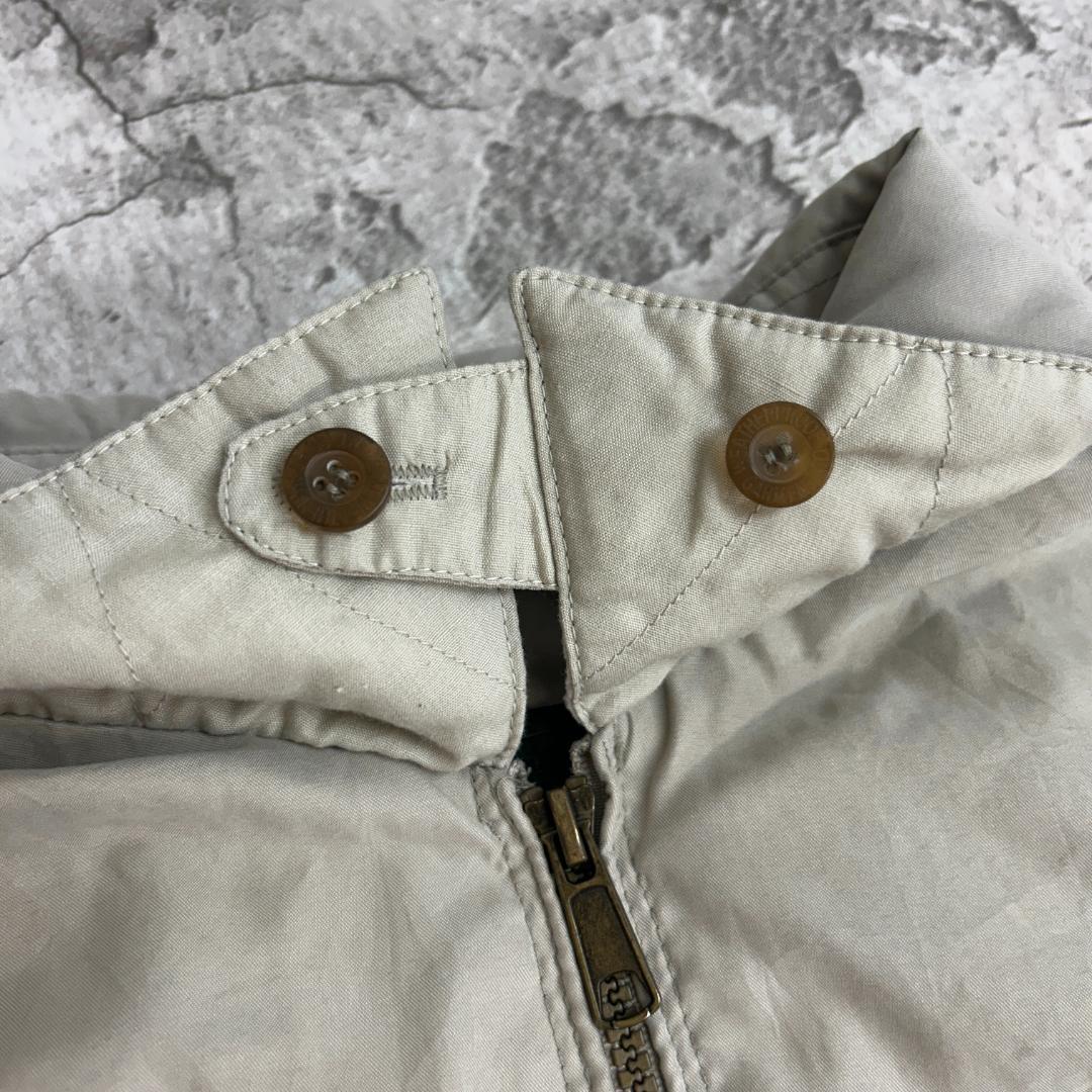 マ*ん様 WEATHERPROOF　スイングトップ　L　ベージュ　刺繍　古着