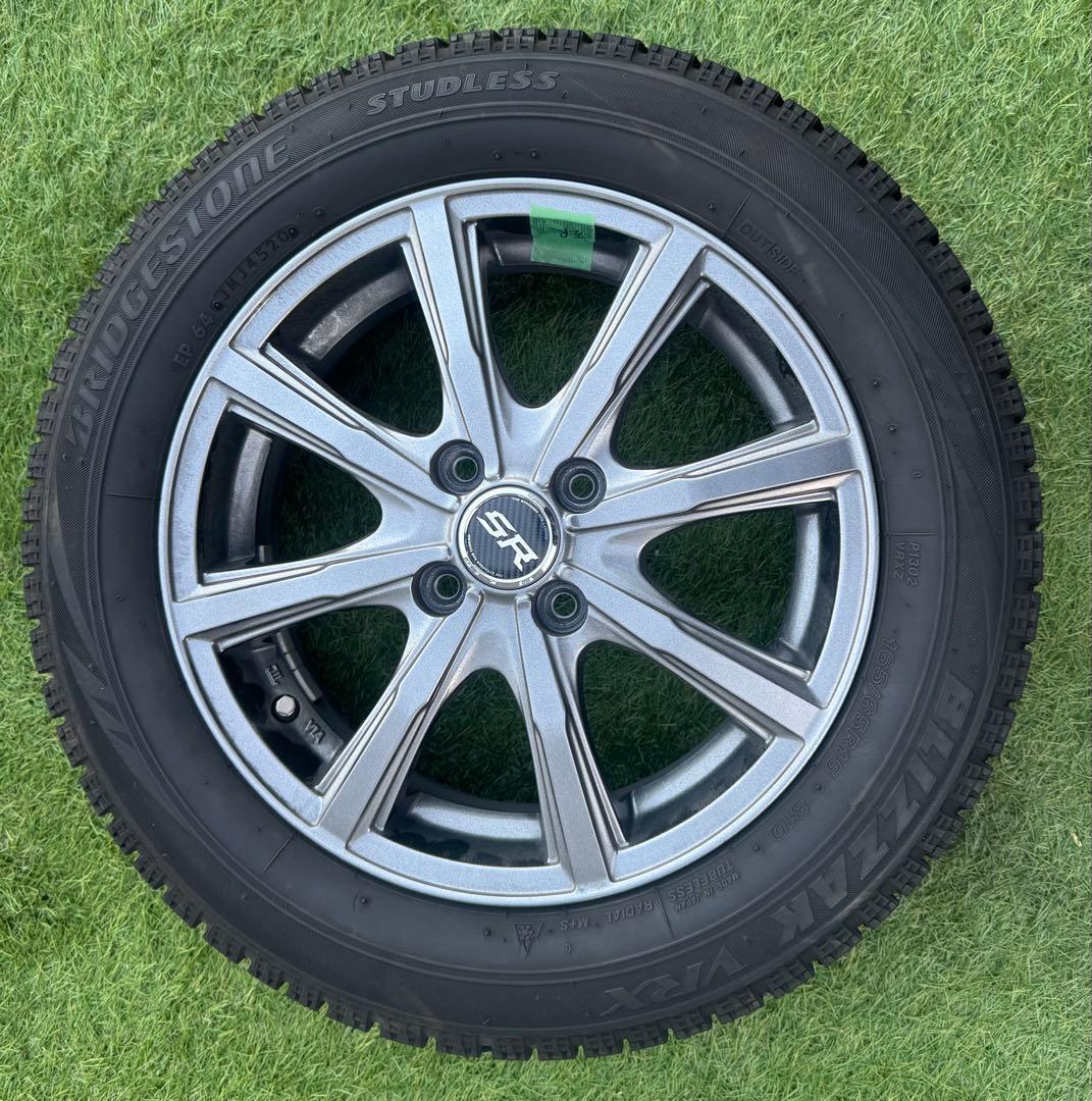 ホイール　15インチ　スタッドレス　タイヤ　165/65R15 2020年製