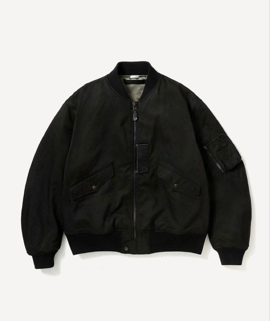 日曜限定A.PRESSE Vintage Silk Flight Jacket