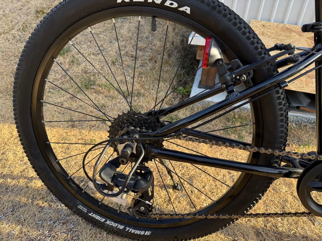 ヨツバサイクル　ヨツバ ゼロ 24 8スピード　黒　手渡し限定