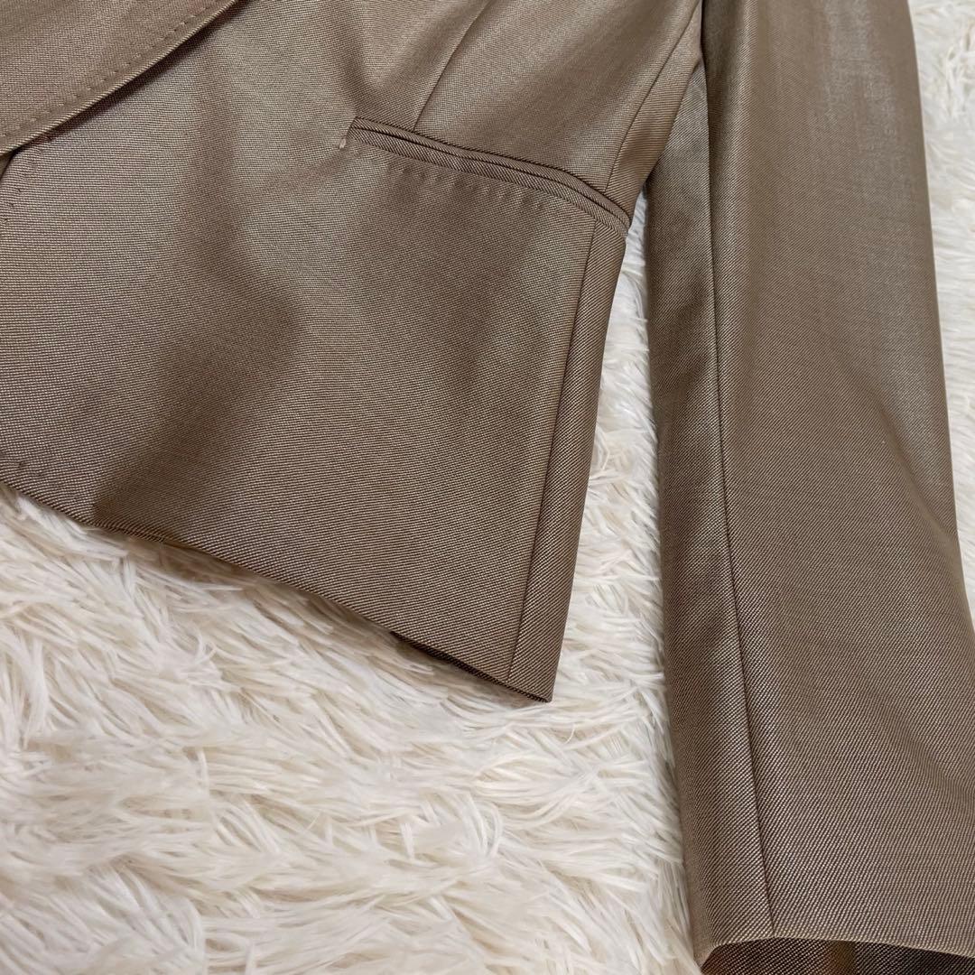 超美品　白タグ　Max Mara マックスマーラ　シャンパンゴールド　ジャケット