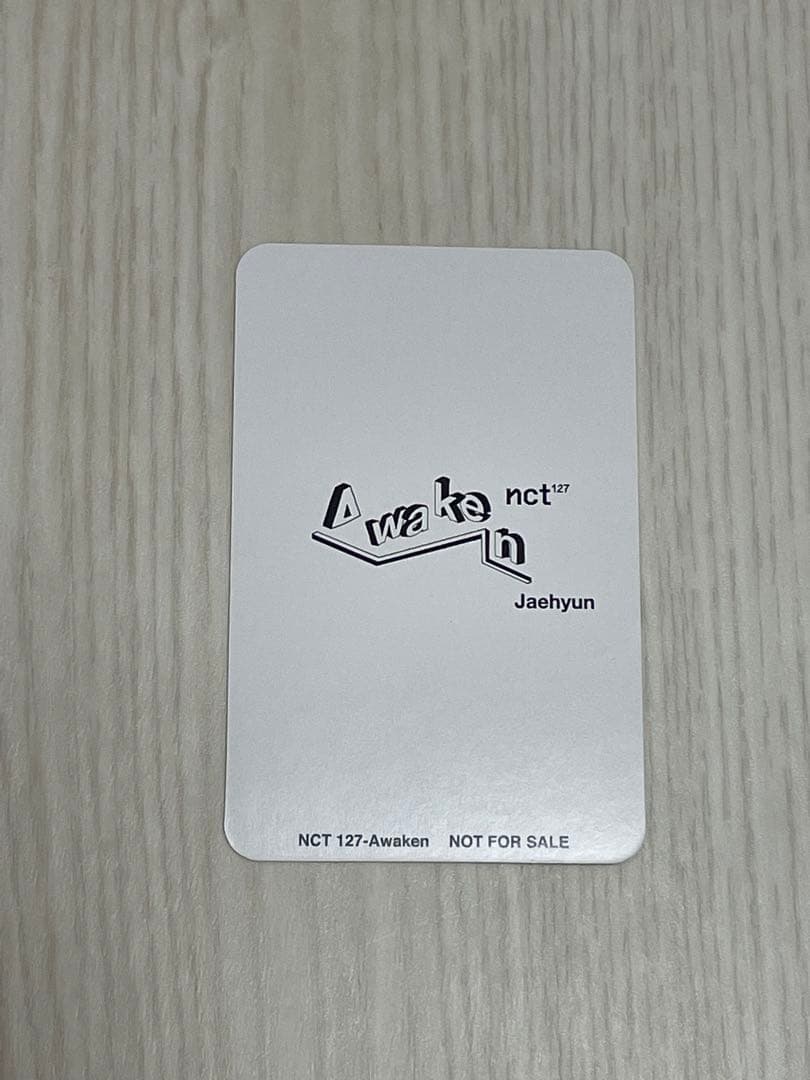ジェヒョン　トレカ