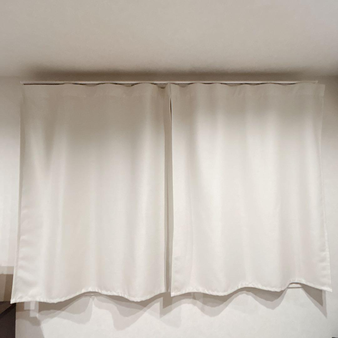 【4枚セット】無印良品 レースカーテン＆カーテン（幅100×丈135cm）