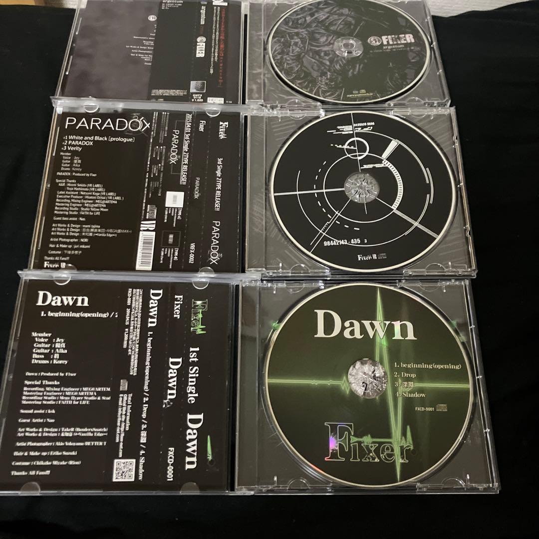 FIXER argentum TYPE-B おまけ付き セット CD Dawn