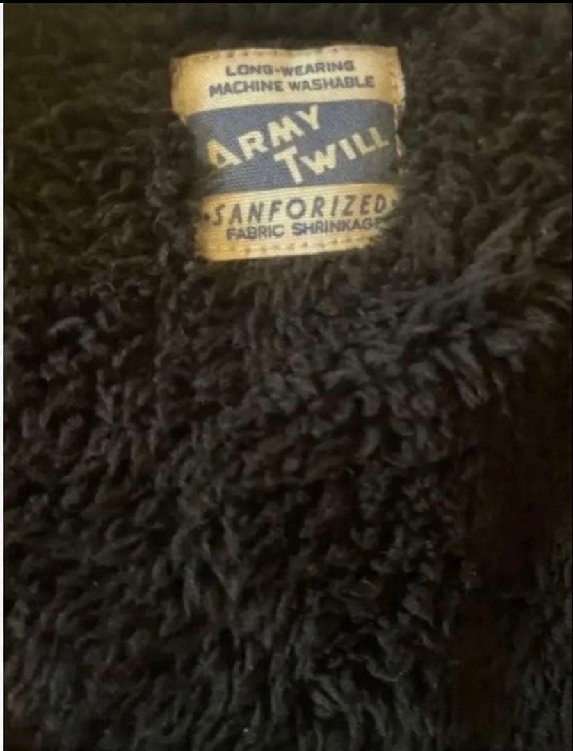 ARMY TWILL フリークスストア別注リバーシブルボアベスト　M 黒
