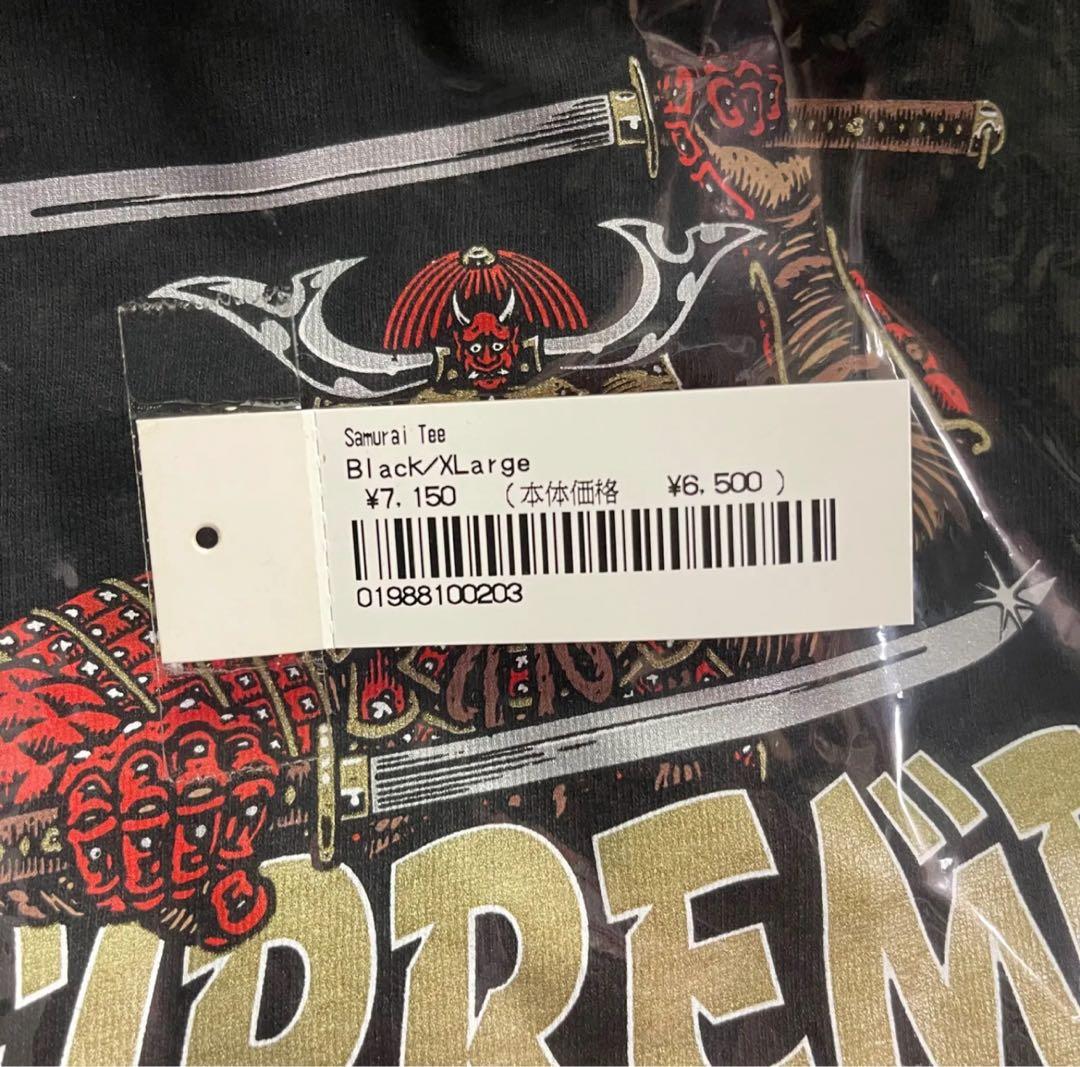 トップス 21aw Supreme Samurai Tee \"Black\" XL