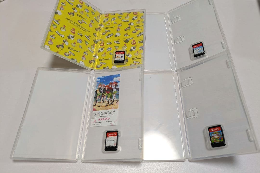 Nintendo スイッチ ボンバーマン　五等分の花嫁　ドラクエ　ディズニー