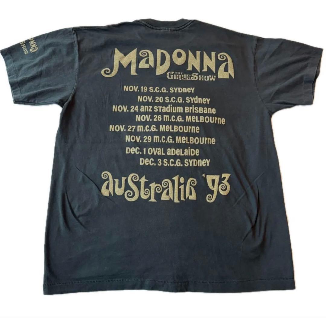 Madonna 93年　THE GIRLIE SHOW Tシャツ