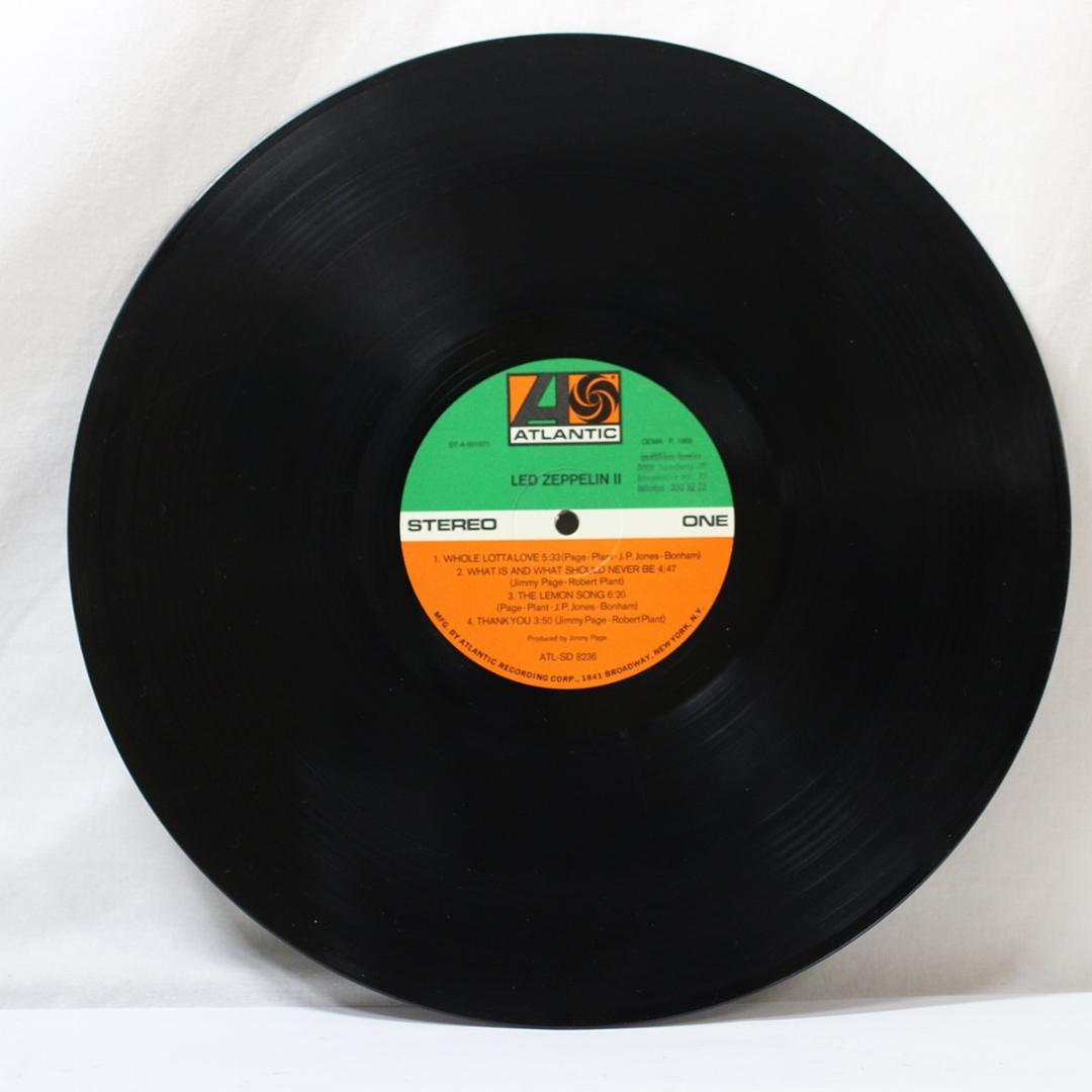 独LP Led Zeppelin II 2 ドイツ盤 Stereo ステレオ