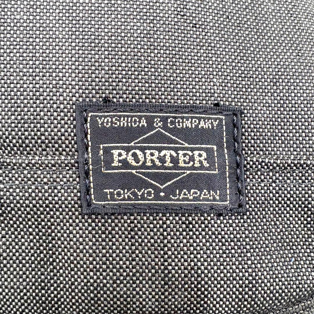 ポーター スモーキー ドーム型 ミニボストン ボストンバッグ 黒 大容量