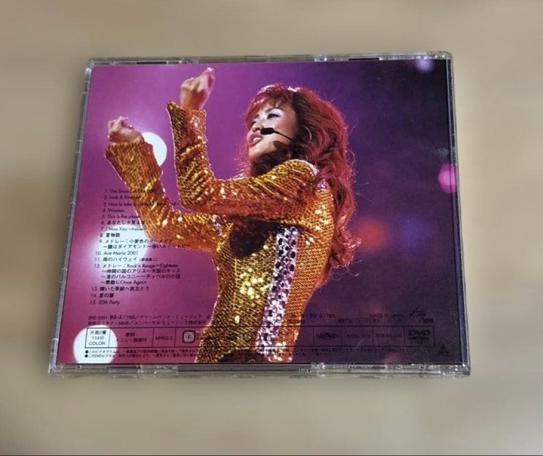松田聖子/Concert Tour 2001「LOVE&EMOTION」DVD