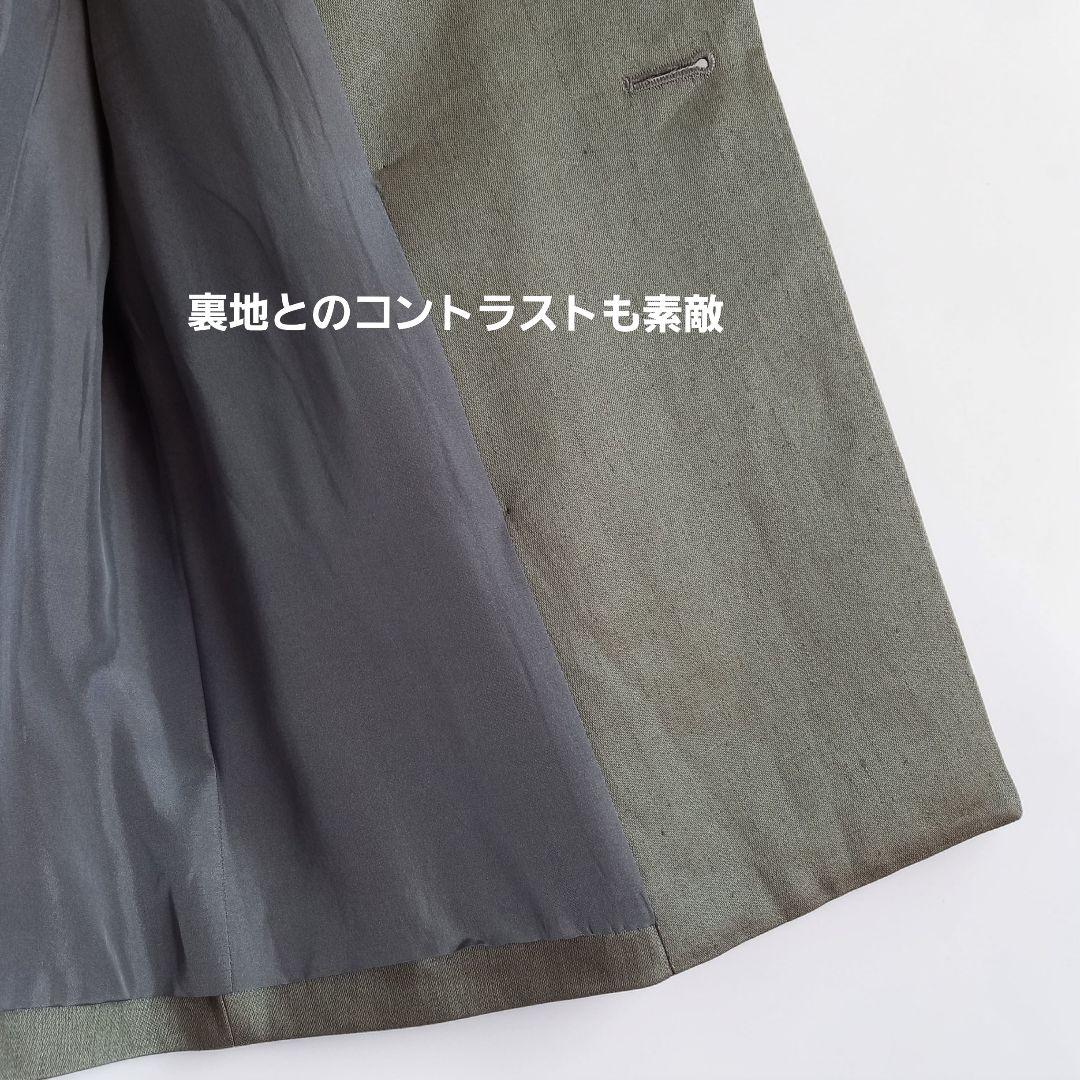 ブレザー　金ボタンジャケット　定価14.8万円　リネン　未使用　マディソンブルー