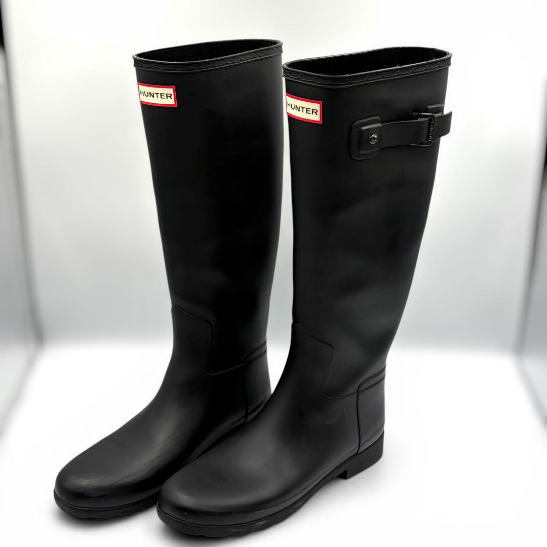 【美品】HUNTER ハンター レディース オリジナル リファインド ブーツ