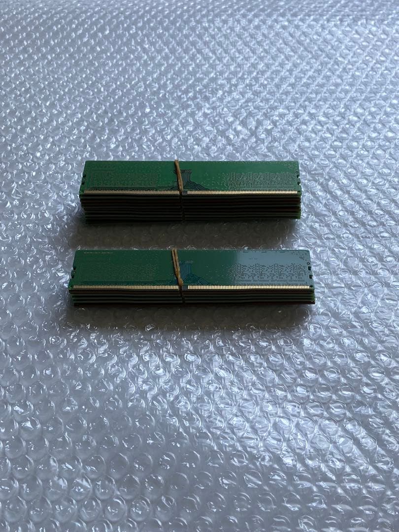 メモリー SAMSUNG 8GB 1Rx8 PC4-2666V 16枚 ジャンク