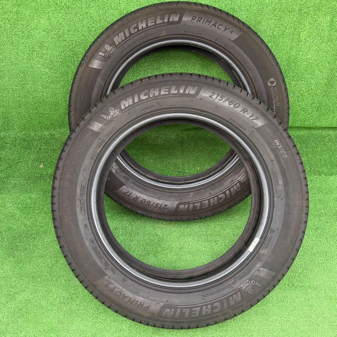 送料込★ミシュランPRIMACY4★215/60R17 96Y 2022年製2本