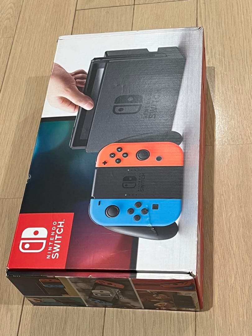 初期型 Nintendo Switch 本体のみ 箱付き 未対策機の可能性あり