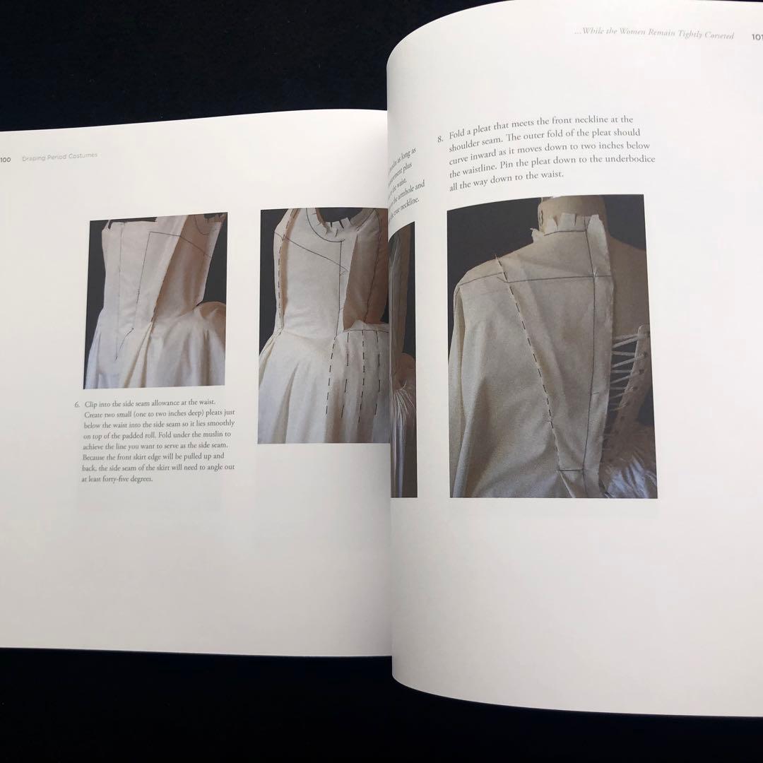 時代衣装のドレーピング 技法書「Draping Period Costumes」