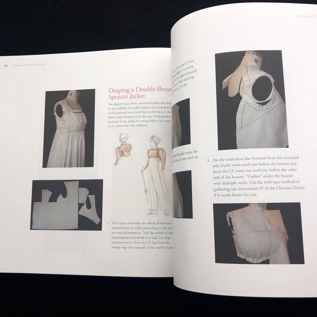 時代衣装のドレーピング 技法書「Draping Period Costumes」