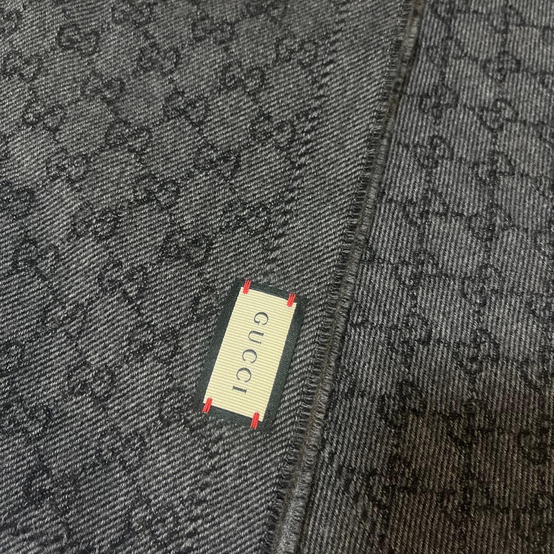 GUCCI GGパターン ストール 34x175cm