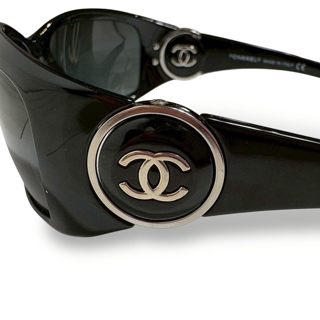 小物 CHANEL archive sunglasses coco BLACK y2k