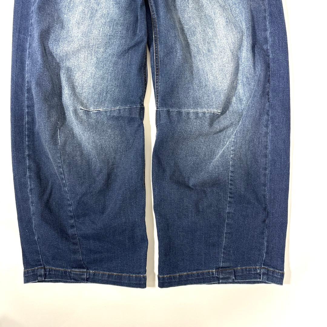 ボーイズルーム　バレルデニムパンツ　コクーン