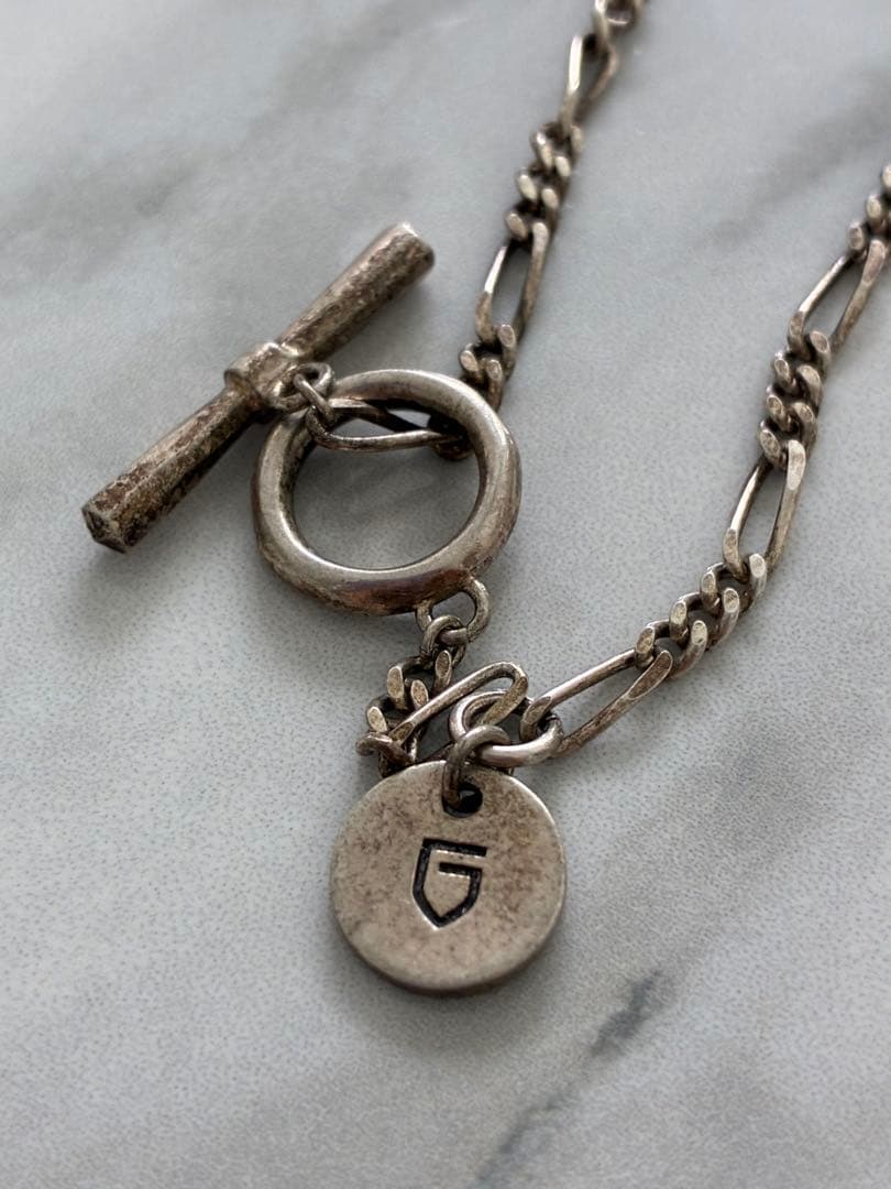 ★GARNI シルバー925ミックスチェーンネックレス フィガロチェーン