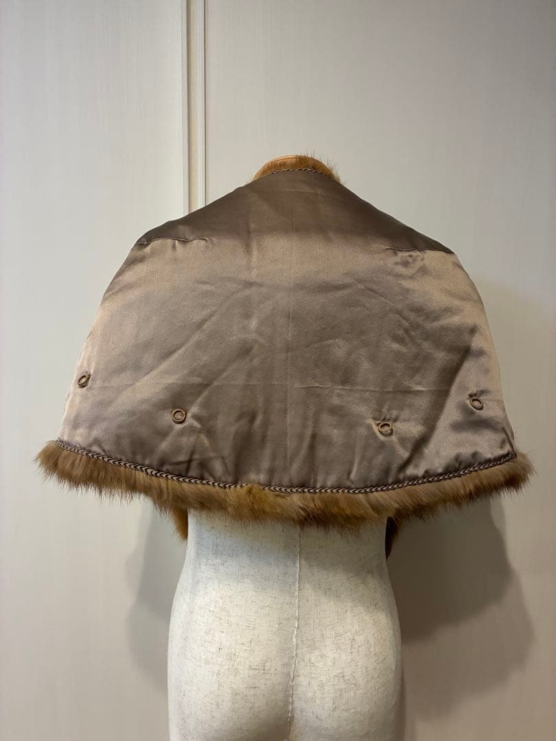 【美品】ロシアンセーブル　ティペット　ショール　マフラー