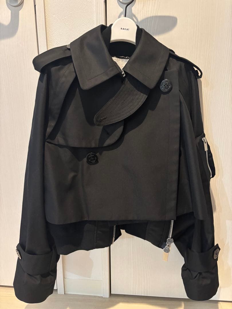 ジャケット・アウター sacai CottonGabardineNylonTwillBlouson