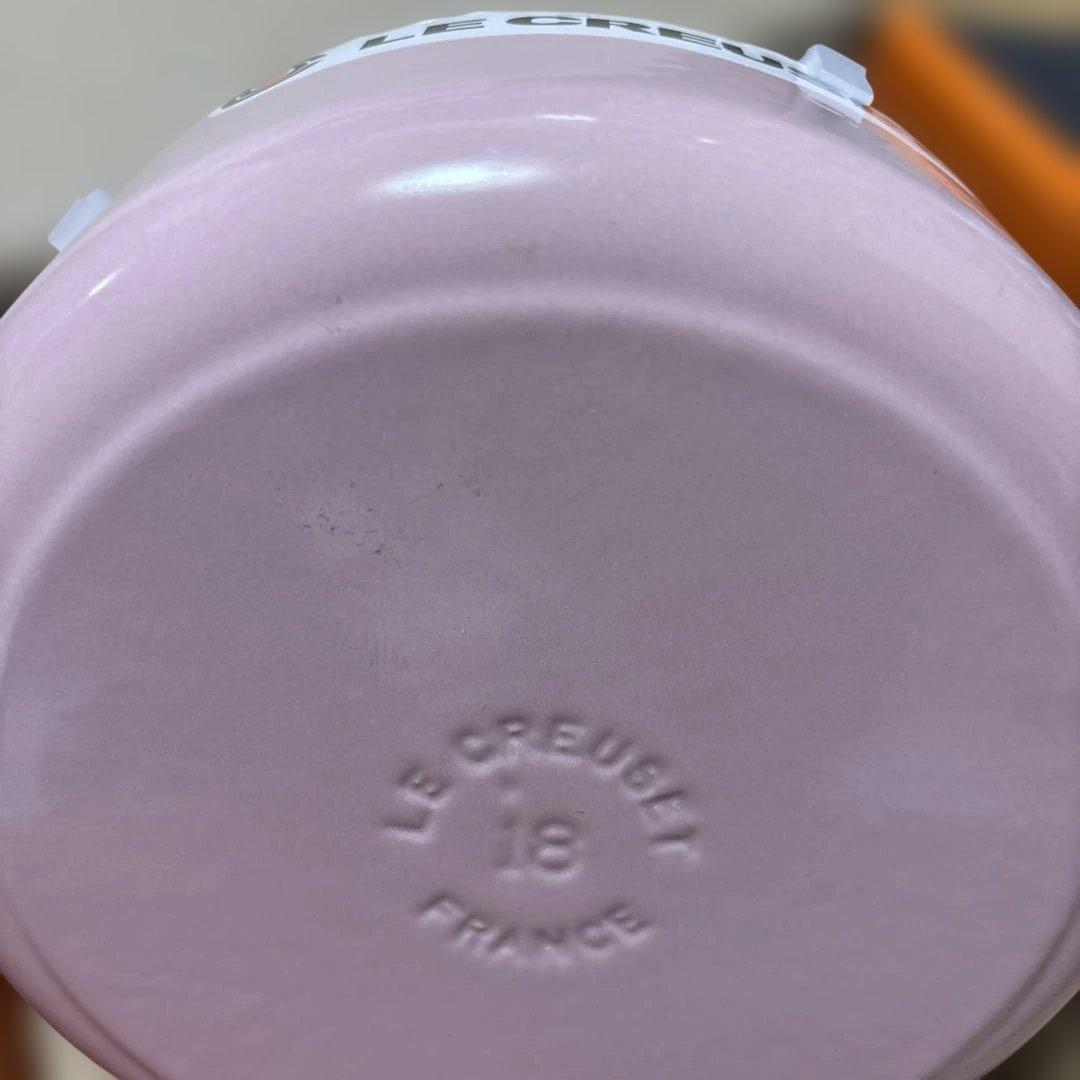 LE CREUSET ピンク 両手鍋（すき焼きポット）