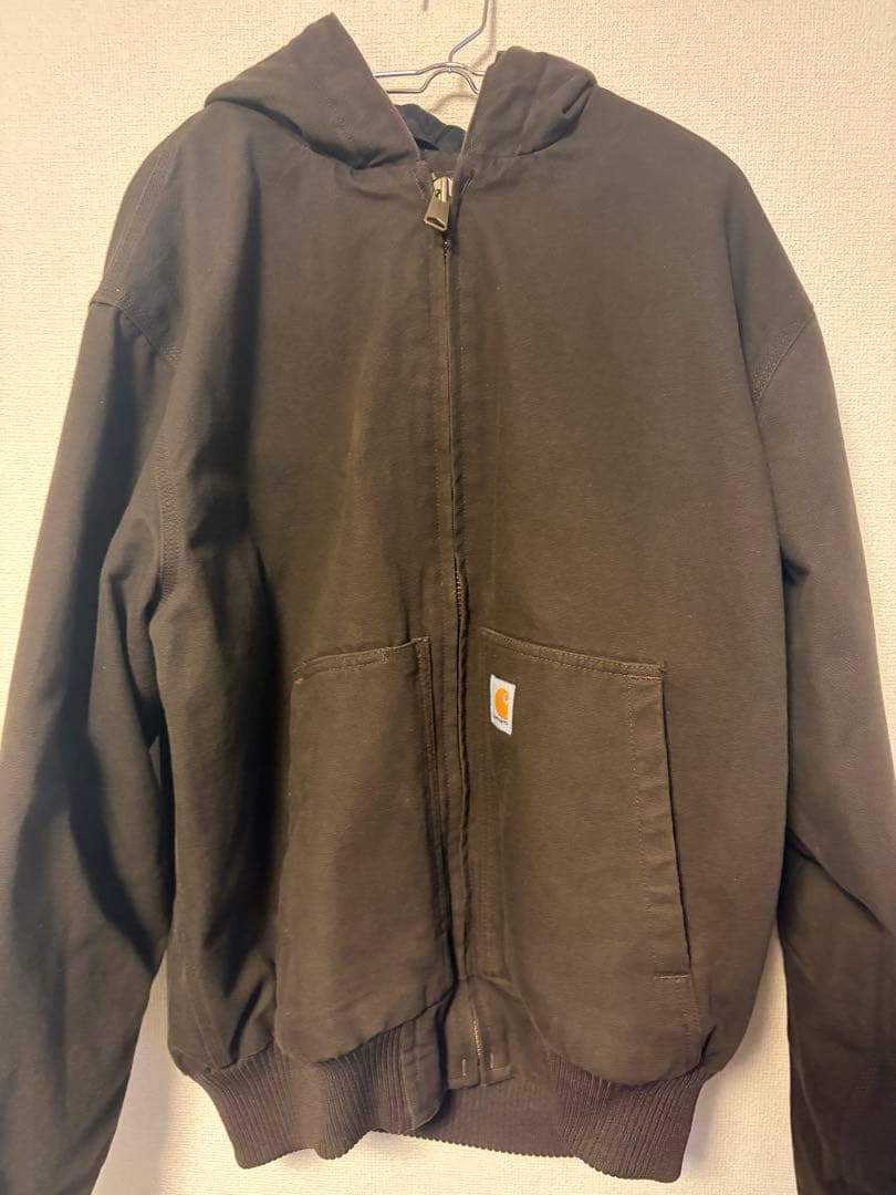 【説明欄必読】Carhartt (カーハート) アクティブジャケット　ブラウン