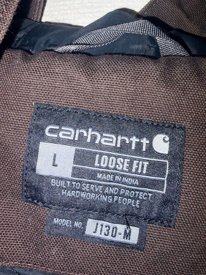 【説明欄必読】Carhartt (カーハート) アクティブジャケット　ブラウン