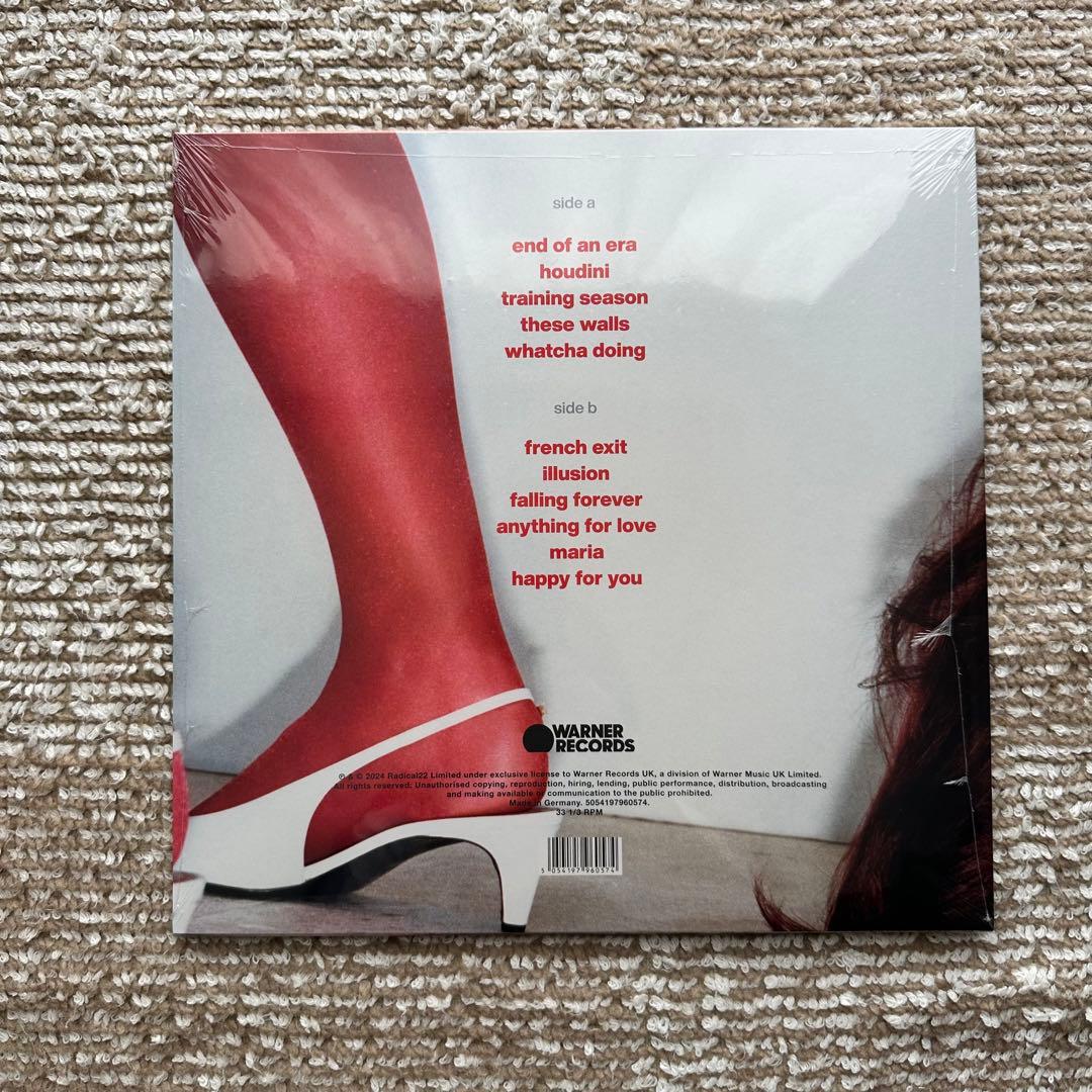 洋楽 Dua Lipa Radical Optimism alt cover lp